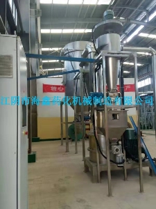 第三代再生催化劑專用粗細研磨系統(tǒng)客戶應(yīng)用現(xiàn)場